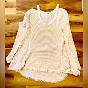Free People off the shoulders sweater